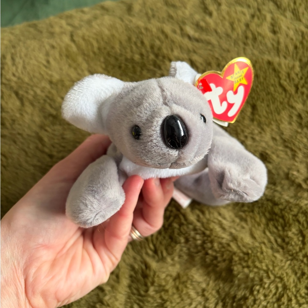 Ty Gray and White Koala Plush